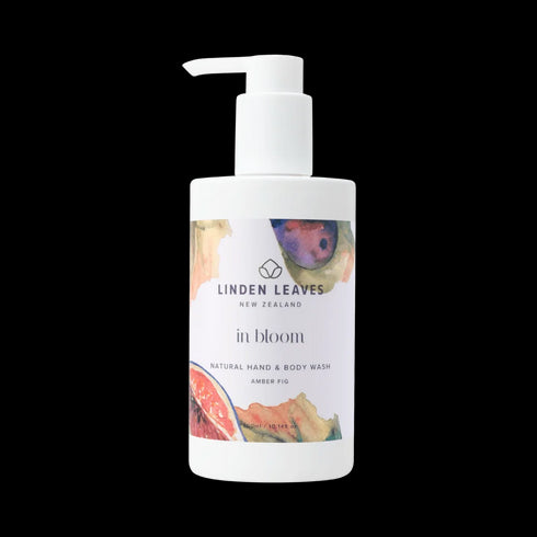 Amber Fig Hand & Body Wash 300ml-Linden Leaves-Matakana Pharmacy